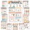 Hadley Designs 11" x 17" Retro Parts of Speech Language Arts and Grammar Laminated Posters Set